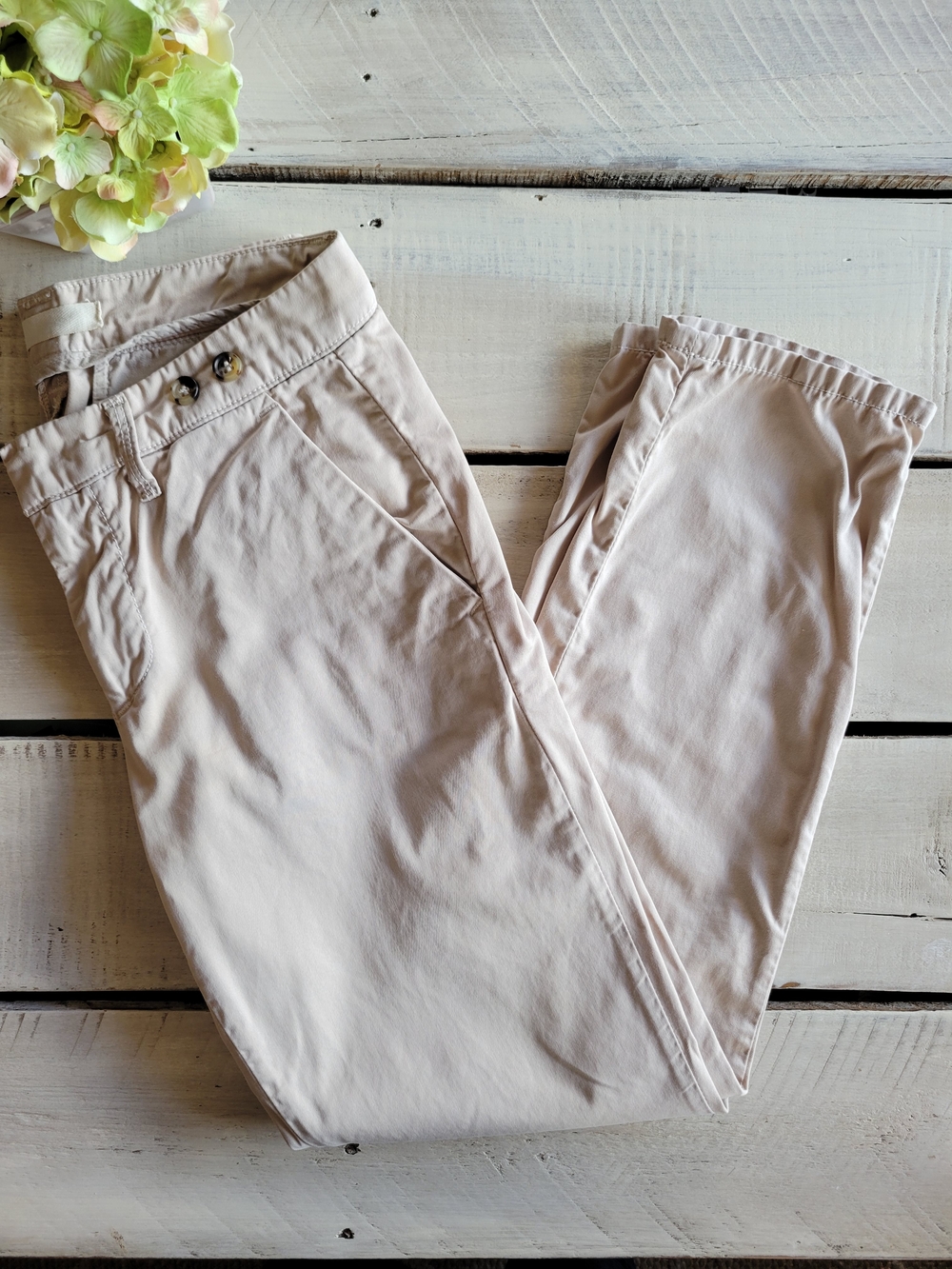 Vince Rover Ankle Trouser Dune Color Size 25